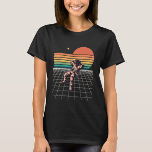 Camiseta Astronauta No Legal Espaço Tendência Vintage Ast G