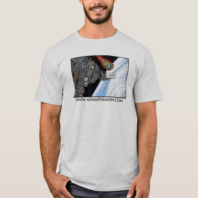 Camiseta Astronauta Oblíqua (Frente)