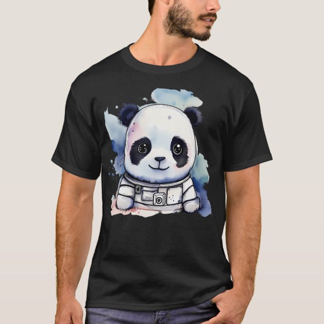 Camiseta Astronauta Panda (Frente)