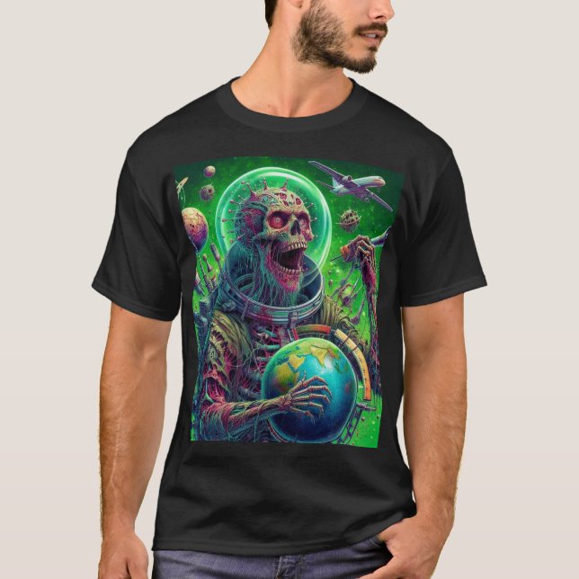Camiseta Astronauta pandêmica (Frente)