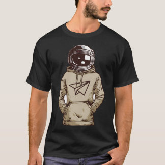 Camiseta Astronauta Para Amantes Espaciais