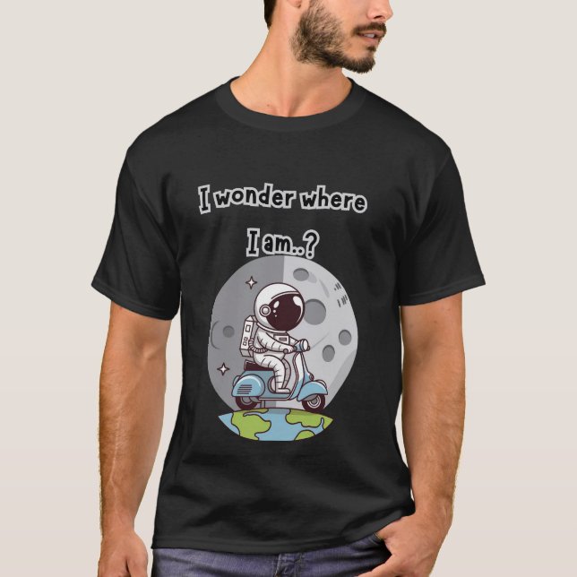Camiseta Astronauta perdido (Frente)