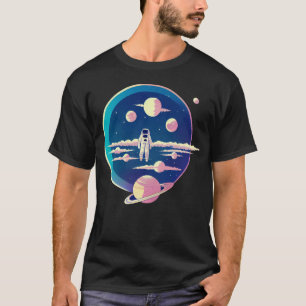 Camiseta Astronauta Perdido No Espaço