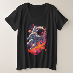 Camiseta Astronauta perdido no fundo da Galáxia