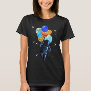 Camiseta Astronauta Planeta de Astronauta Lua Cosmonaut Spa