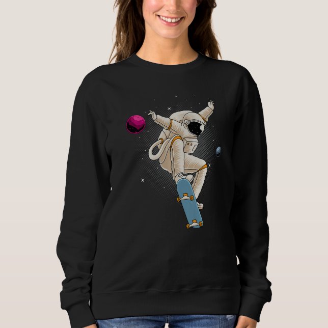 Camiseta Astronauta Planetas Espaciais Astrona Lua (Frente)