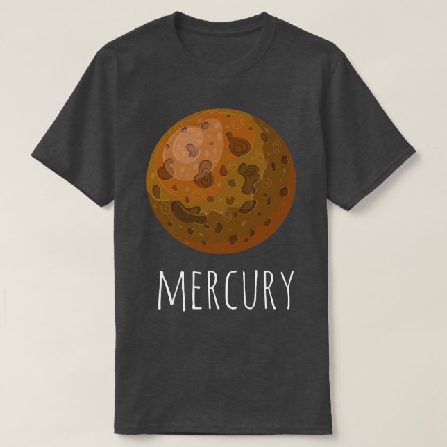 Camiseta Astronauta Planetas Sistema Solar, Espaço Amadurec (Frente do Design)