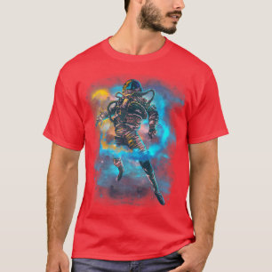 Camiseta Astronauta Preso em Astronauta Espacial