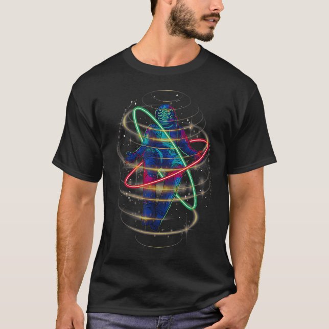 Camiseta Astronauta Psicodélico Apacto Psiconauta  (Frente)