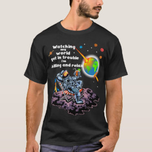 Camiseta Astronauta relaxa