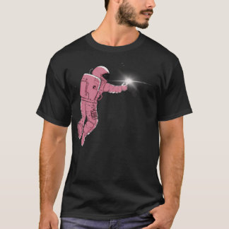 Camiseta Astronauta Rosa