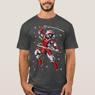 Camiseta Astronauta Samurai Warrior