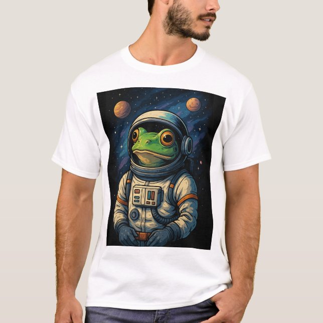 Camiseta Astronauta sapo estético (Frente)