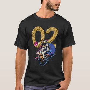 Camiseta Astronauta segundo aniversário É meu aniversário d