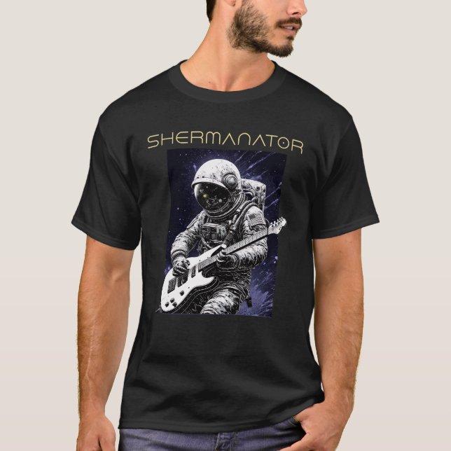 Camiseta Astronauta SHERMANATOR (Frente)