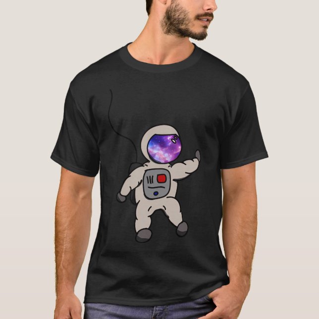 Camiseta Astronauta solitário (Frente)