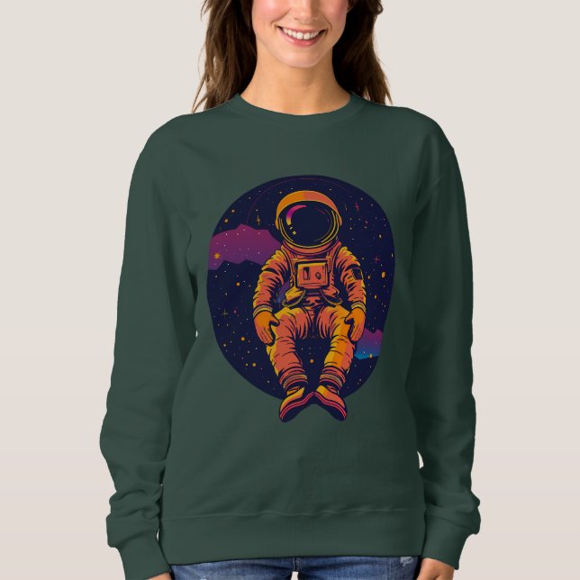 Camiseta Astronauta Sonhador Cósmico – Explore (Frente)