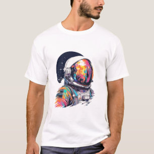 Camiseta Astronauta Spaceman World Space Discovery Adventur