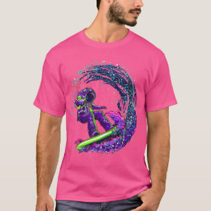 Camiseta Astronauta Surfer Espacial Exterior Legal