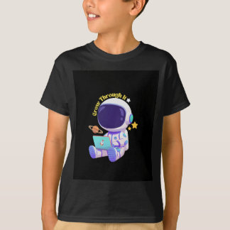 Camiseta astronauta tema espacial