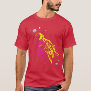 Camiseta Astronauta Terra Premiu do explorador espacial leg