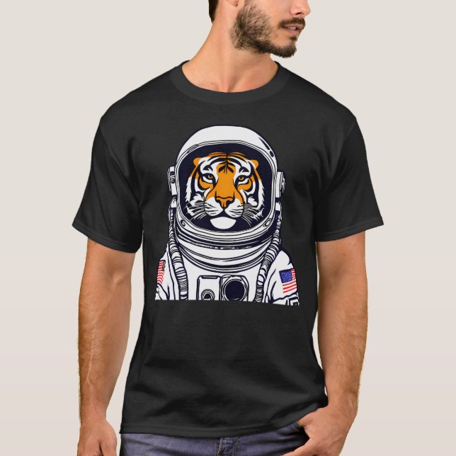 Camiseta Astronauta Tiger (Frente)