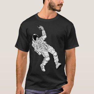 Camiseta Astronauta Tomando Selfie