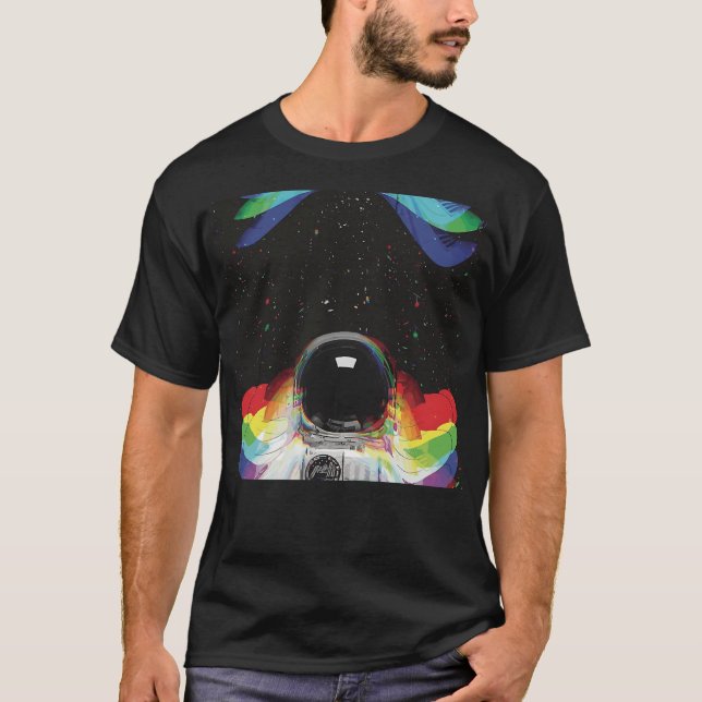 Camiseta Astronauta Trippy (Frente)