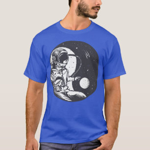 Camiseta Astronauta Universe Galay Ying Yang