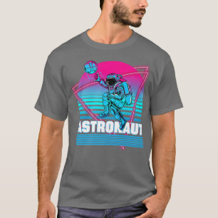 Camiseta Astronauta Vaporwave Retrorestética