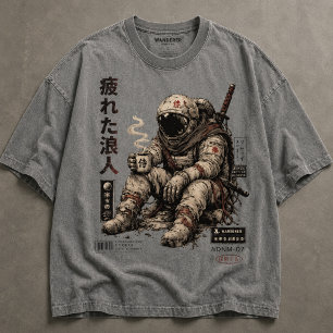 Camiseta Astronauta Viajante Cansado