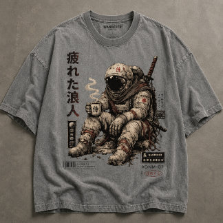 Camiseta Astronauta Viajante Cansado