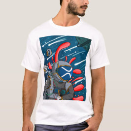Camiseta Astronauta XRP PARA A MOON - criptomoeda XRP