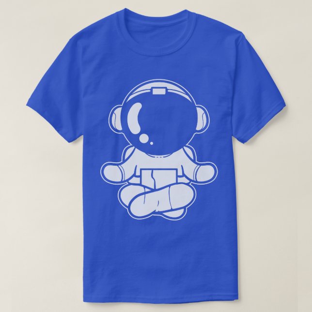 Camiseta Astronauta Yoga Spaceman (Frente do Design)