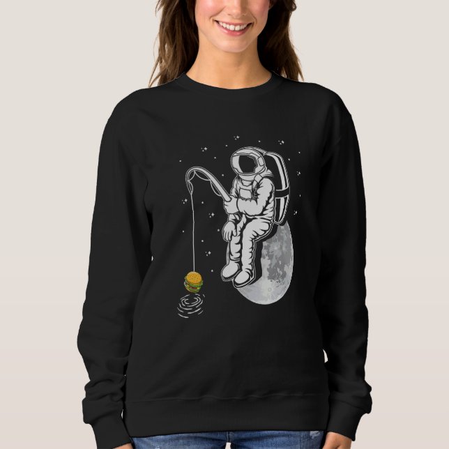 Camiseta Astronautas de Pesca Burger Planetas Cheeseburg (Frente)