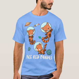 Camiseta Astronautas Espaciais Pandas Astronautas presentes
