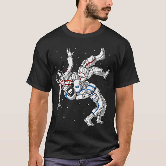 Camiseta Astronautas Lutadores (Frente)