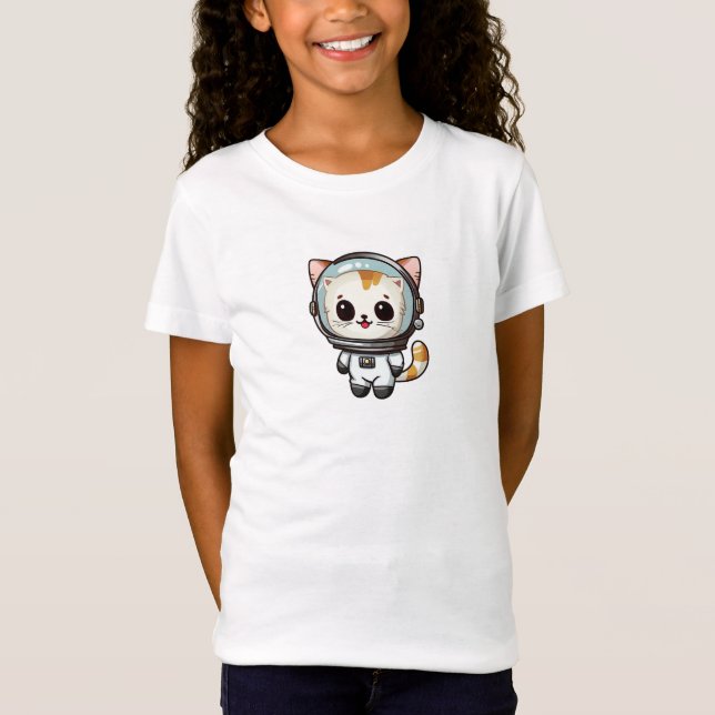 Camiseta Astronautas no Espaço com Amigos (Frente)
