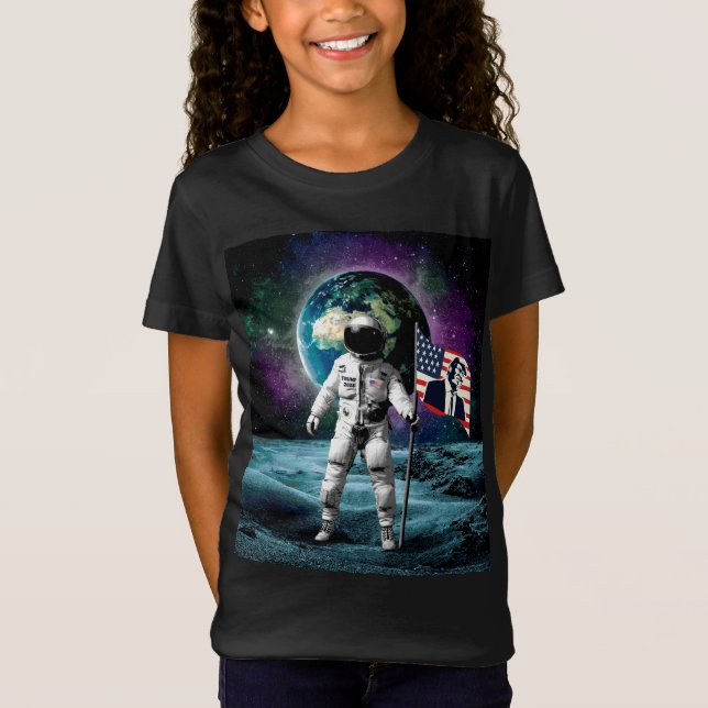 Camiseta Astronautas para o Convite Trump 2024 (Frente)