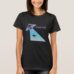 Camiseta Astronautas voadores de UFO de Saucer são Aliens 5