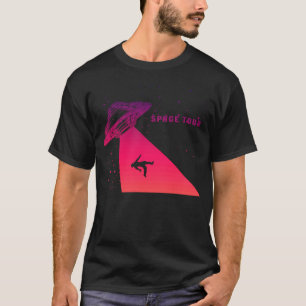 Camiseta Astronautas voadores de UFO de Saucer são Aliens 8