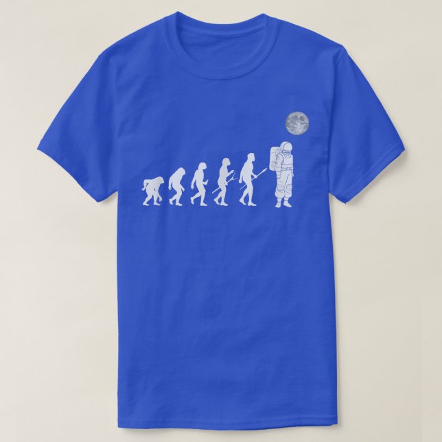 Camiseta Astronauts Human Activity Evolution Walking in Spa (Frente do Design)
