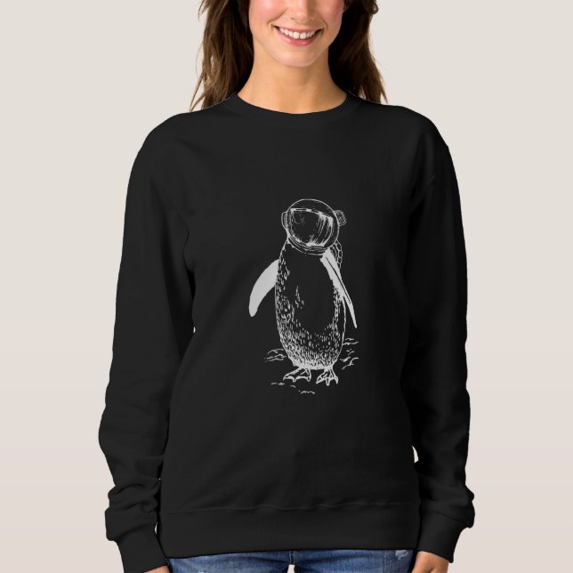 Camiseta Astronaut's Penguin surreal (Frente)