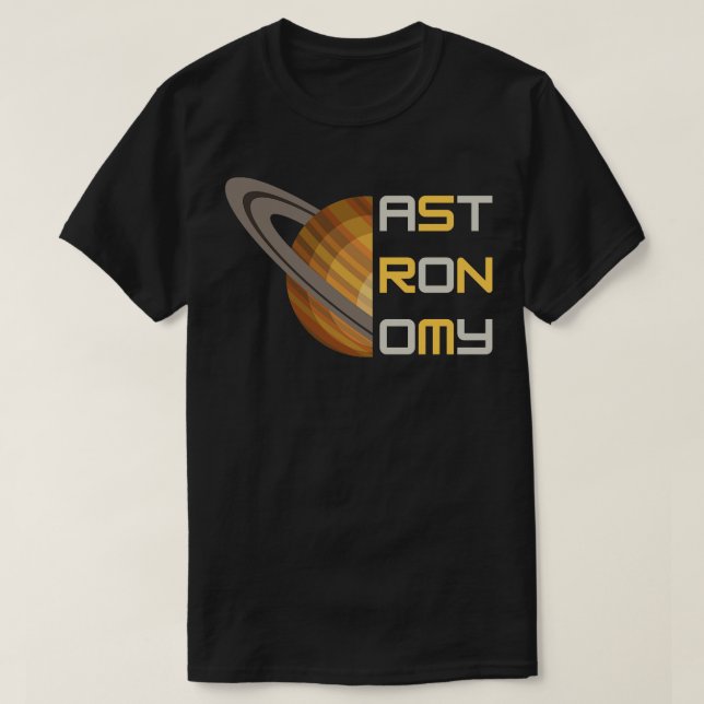Camiseta Astronomia (Frente do Design)