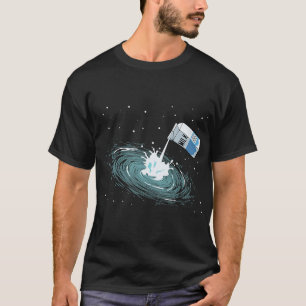 Camiseta Astronomia Ao Longo Da Via Látea Engraçado Astrono