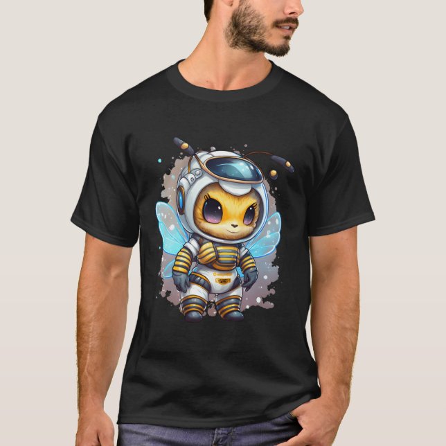 Camiseta Astronomia Astronauta do Espaço de Astronauta Expl (Frente)