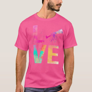 Camiseta Astronomia Colorida Mamãe Oferece Astronomia