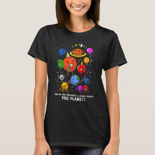 Camiseta Astronomia Como Organiza A Festa Espacial Que Plan