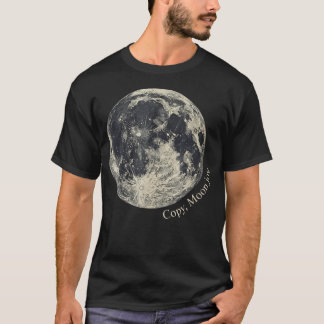 Camiseta Astronomia da Alegria da Lua Cheia Vintage