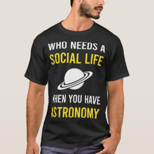 Camiseta Astronomia da Vida Social